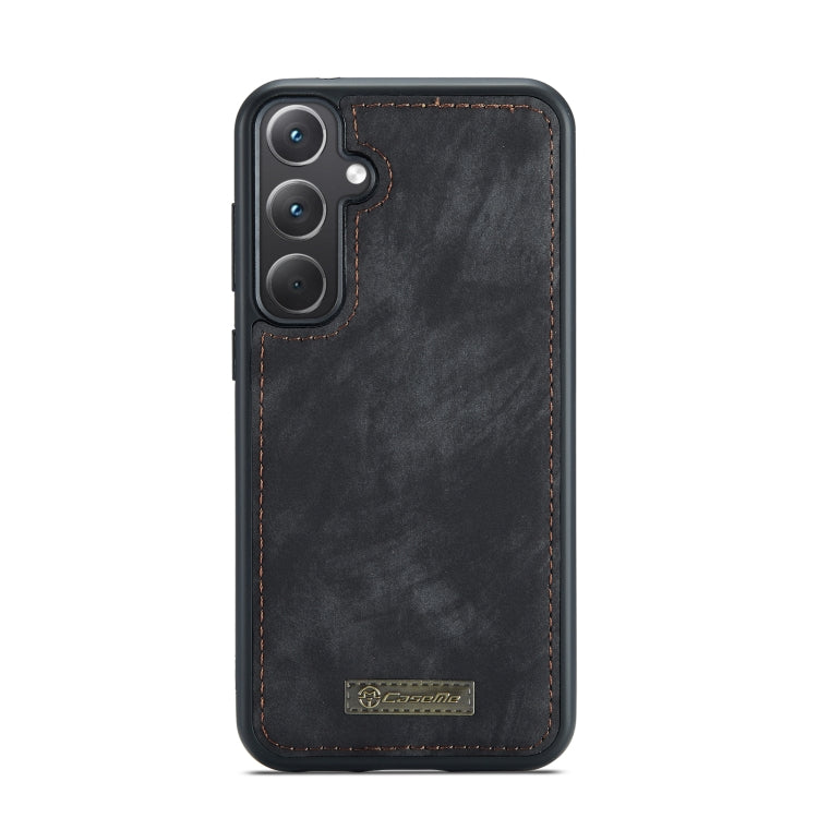 For Samsung Galaxy A35 5G CaseMe 008 Multifunctional Zipper Wallet Leather Phone Case with Lanyard(Black) - free shipping - PMC Jewellery - Order now!