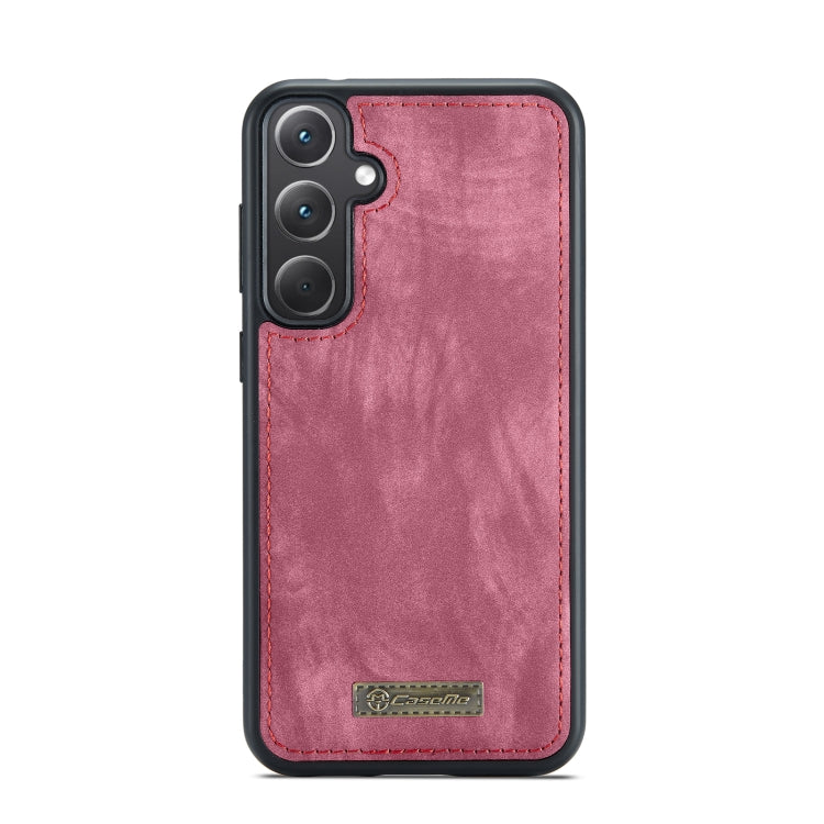 For Samsung Galaxy A35 5G CaseMe 008 Multifunctional Zipper Wallet Leather Phone Case with Lanyard(Red) - free shipping - PMC Jewellery - Order now!