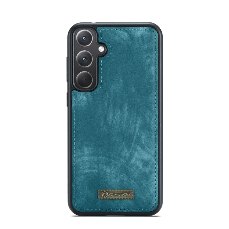 For Samsung Galaxy A35 5G CaseMe 008 Multifunctional Zipper Wallet Leather Phone Case with Lanyard(Blue) - free shipping - PMC Jewellery - Order now!