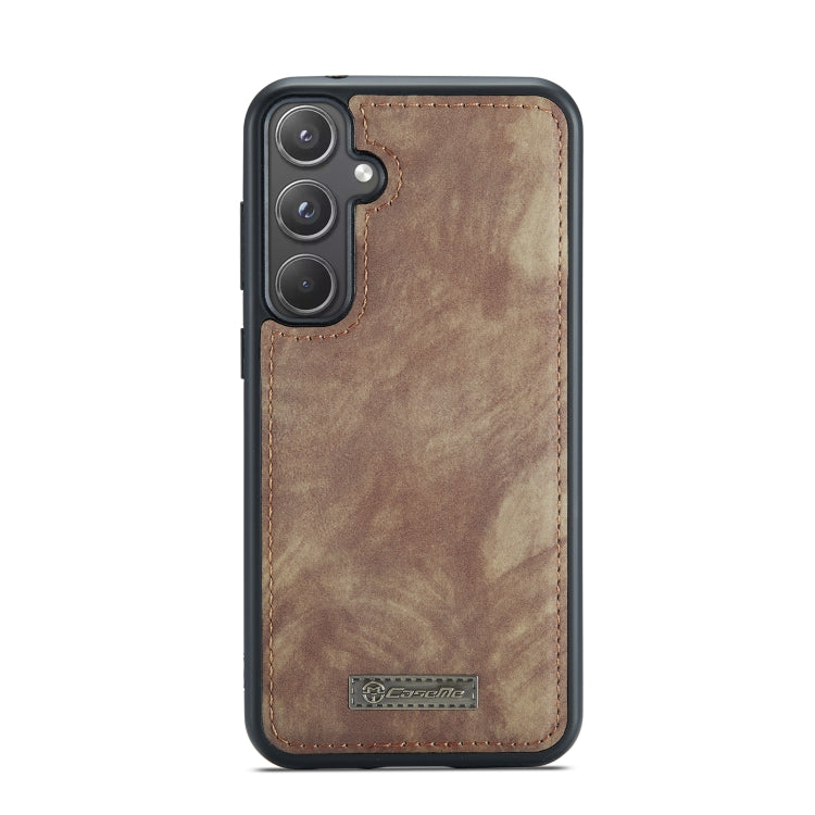 For Samsung Galaxy A55 5G CaseMe 008 Multifunctional Zipper Wallet Leather Phone Case with Lanyard(Brown) - free shipping - PMC Jewellery - Order now!