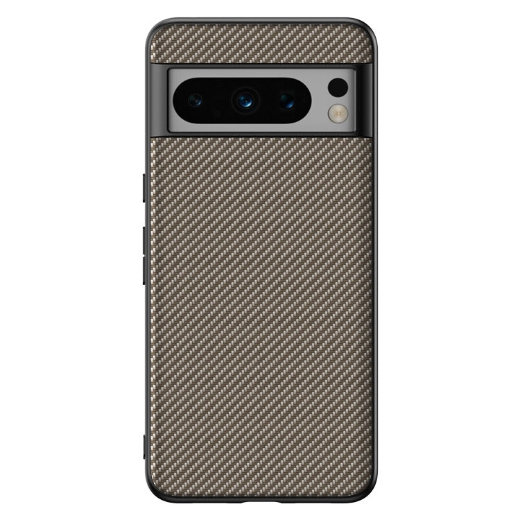 For Google Pixel 9 Pro Ultra-thin Carbon Fiber Texture Printing Phone Case(Gold) - Google Cases by PMC TechLife | Online Shopping South Africa | PMC TechLife | Buy Now Pay Later Mobicred