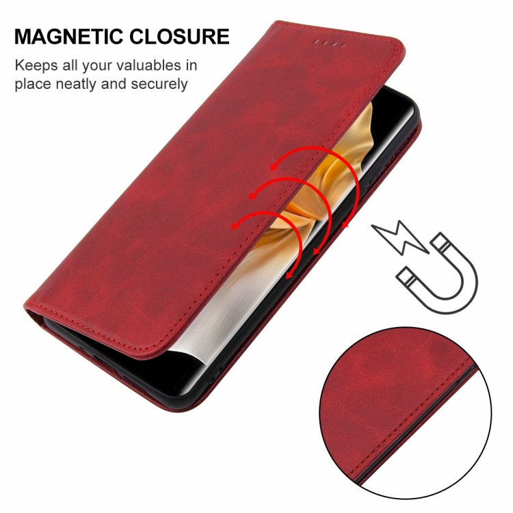 For vivo S18 Pro Magnetic Closure Leather Phone Case(Red) - vivo Cases by PMC TechLife | Online Shopping South Africa | PMC TechLife | Buy Now Pay Later Mobicred