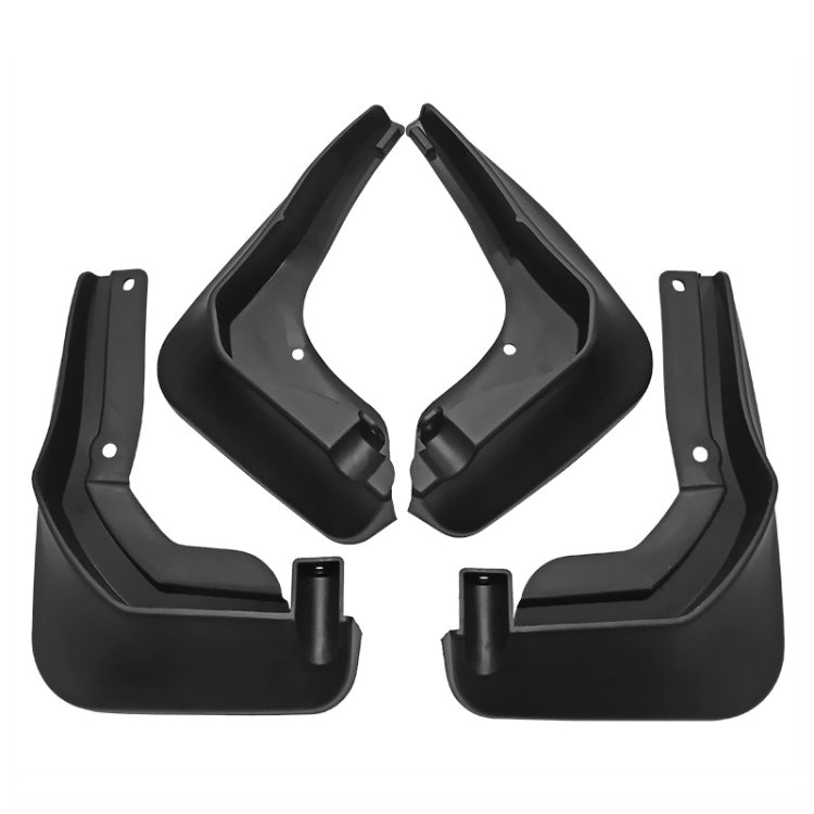 For Mercedes-Benz C-Class W205 Sport 2015-20 4pcs/Set Car Auto Soft Plastic Splash Flaps Fender Guard - Mudguards by PMC TechLife | Online Shopping South Africa | PMC TechLife | Buy Now Pay Later Mobicred