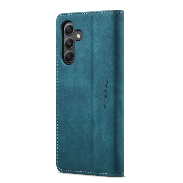 For Samsung Galaxy A25 5G CaseMe 013 Multifunctional Horizontal Flip Leather Phone Case(Blue) - free shipping - PMC Jewellery - Order now!