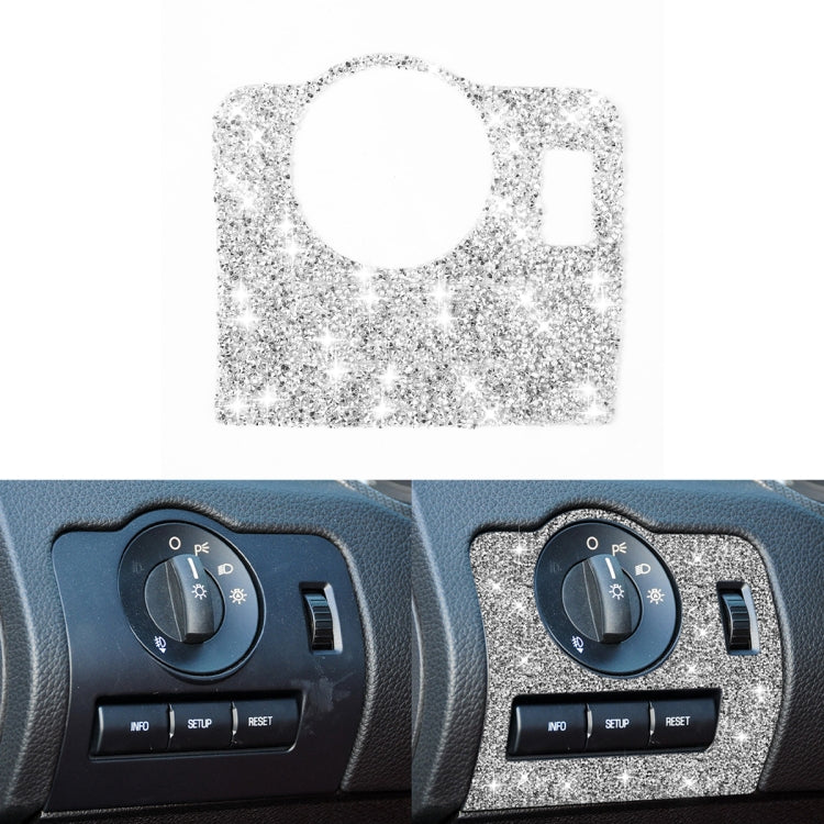 For Ford Mustang 2009-2013 Car Headlight Diamond Decoration Sticker, Left Hand Drive - Car Interior Mouldings by PMC TechLife | Online Shopping South Africa | PMC TechLife | Buy Now Pay Later Mobicred
