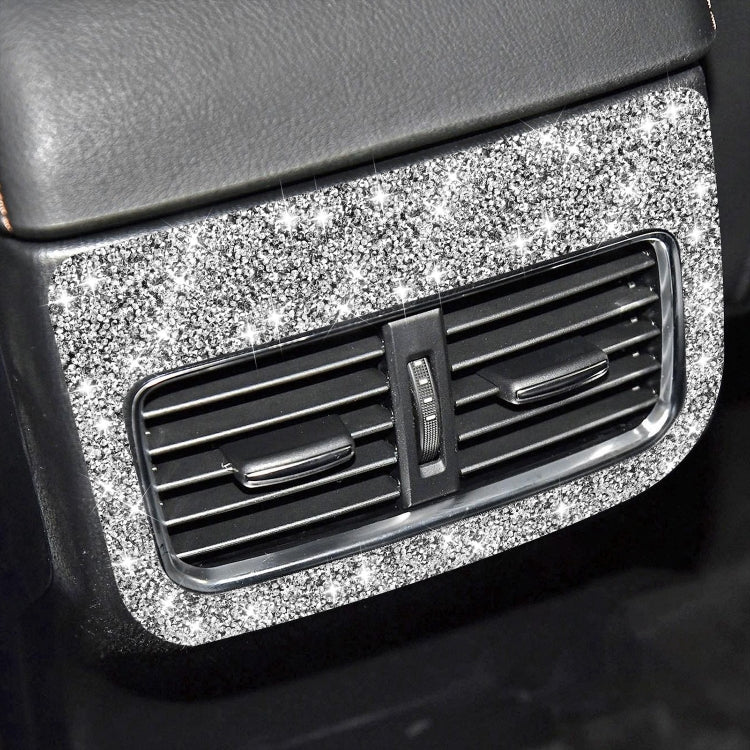 For Mazda CX-5 2017-2018 Car Rear Exhaust Vent Diamond Decorative Sticker,Left and Right Drive Universal - Car Interior Mouldings by PMC TechLife | Online Shopping South Africa | PMC TechLife | Buy Now Pay Later Mobicred
