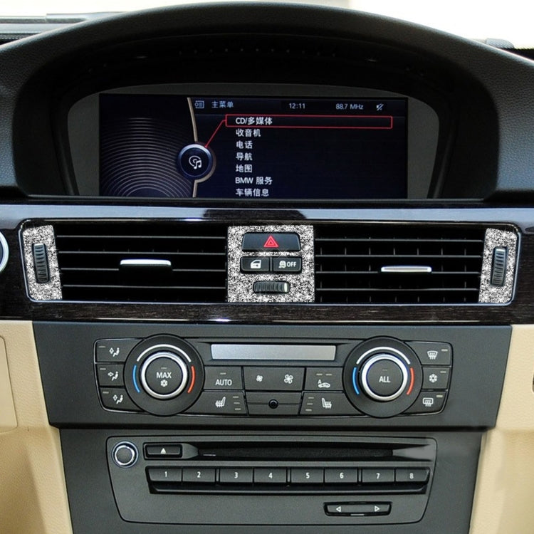 For BMW 3 Series E90 / E92 / E93 2005-2012 Premium Car Air Outlet Diamond Decorative Sticker - Car Interior Mouldings by PMC TechLife | Online Shopping South Africa | PMC TechLife | Buy Now Pay Later Mobicred