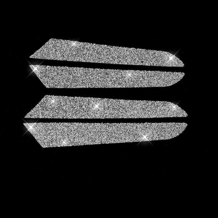 For Mazda CX-5 2017-2018 Car Door Panel Diamond Decorative Sticker,Left and Right Drive Universal - Car Interior Mouldings by PMC TechLife | Online Shopping South Africa | PMC TechLife | Buy Now Pay Later Mobicred