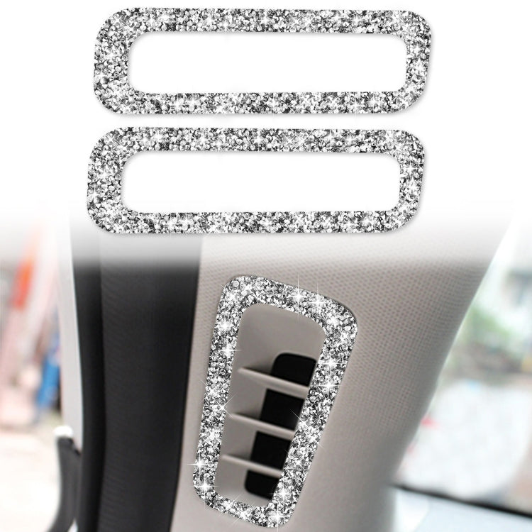 For Mazda CX-5 2017-2018 Car A-pillar Air Outlet Diamond Decorative Sticker,Left and Right Drive Universal - free shipping - PMC TechLife - Order now!