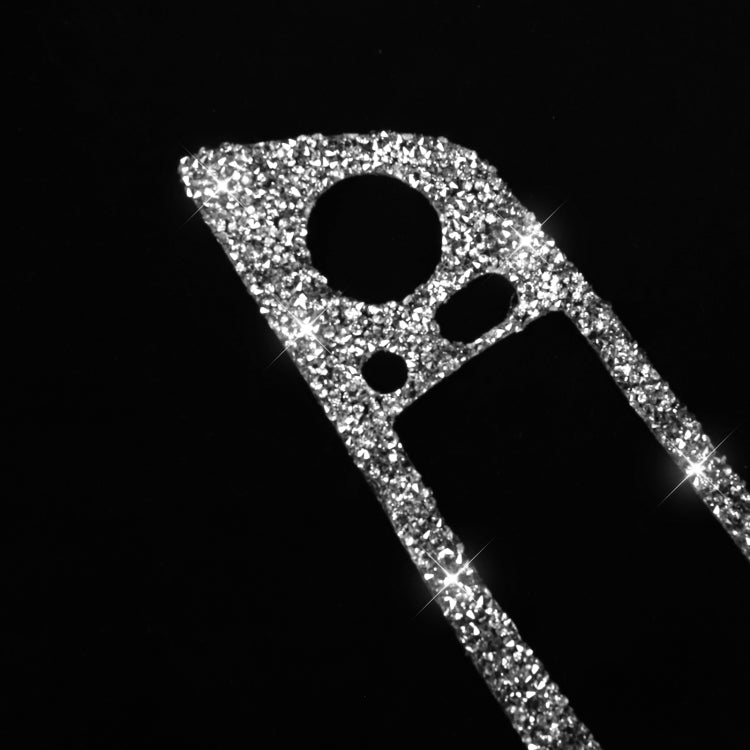 For BMW 3 Series E90 / 320i / 325i 2005-2012 Car Window Lift Panel with Folding Key 35.8cm Diamond Decorative Sticker, Left Drive - Car Interior Mouldings by PMC TechLife | Online Shopping South Africa | PMC TechLife | Buy Now Pay Later Mobicred
