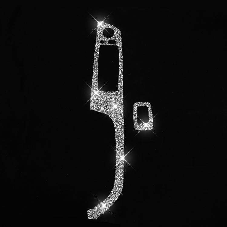 For BMW 3 Series E92 2005-2012 Car Window Lift Panel with Folding Key 40.4cm Diamond Decorative Sticker, Left Drive - Car Interior Mouldings by PMC TechLife | Online Shopping South Africa | PMC TechLife | Buy Now Pay Later Mobicred