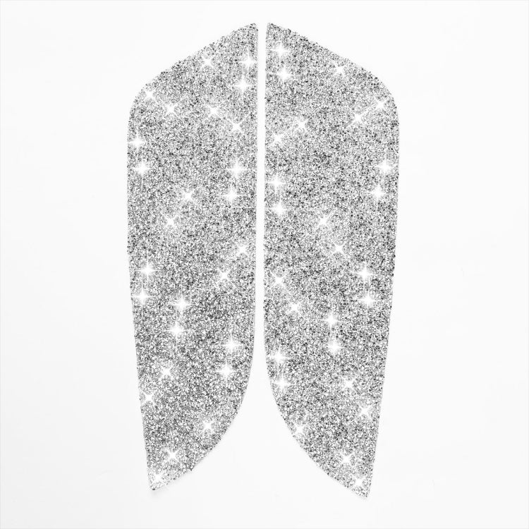 For Ford Mustang 2010-2012 2pcs Car Rear Door Panel Diamond Decoration Sticker, Left Hand Drive - Car Interior Mouldings by PMC TechLife | Online Shopping South Africa | PMC TechLife | Buy Now Pay Later Mobicred