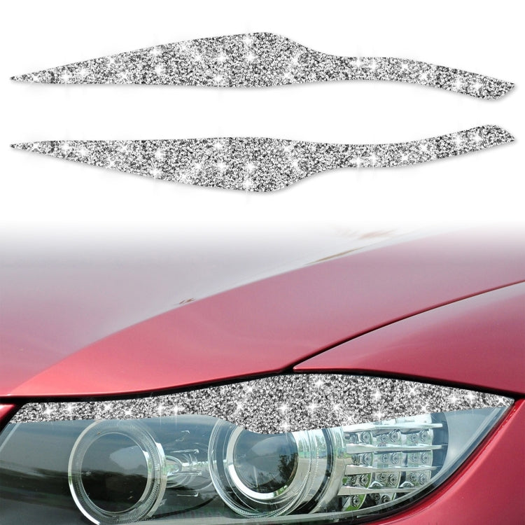 For BMW 3 Series E90 / 318i / 320i / 325i 2005-2008 Car Light Eyebrow Diamond Decorative Sticker - Car Interior Mouldings by PMC TechLife | Online Shopping South Africa | PMC TechLife | Buy Now Pay Later Mobicred