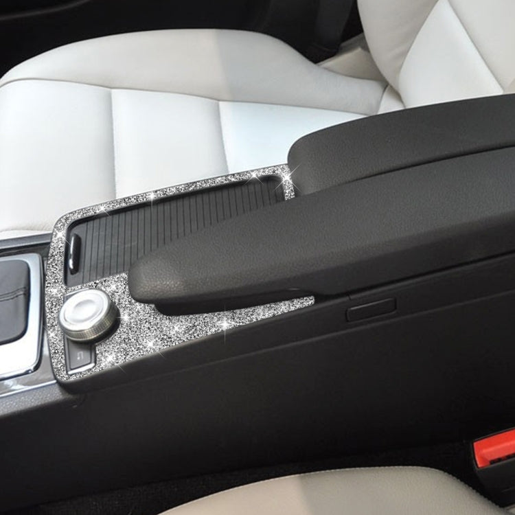 For Mercedes-Benz C-class W204 2007-2013 Car Gear Panel Diamond Decorative Sticker, Left-hand Drive - Car Interior Mouldings by PMC TechLife | Online Shopping South Africa | PMC TechLife | Buy Now Pay Later Mobicred