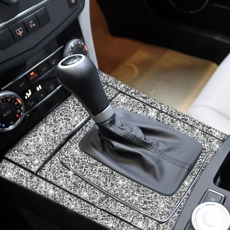 For Mercedes-Benz C-class W204 2007-2013 Car Gear Set Diamond Decorative Sticker, Left-hand Drive - Car Interior Mouldings by PMC TechLife | Online Shopping South Africa | PMC TechLife | Buy Now Pay Later Mobicred
