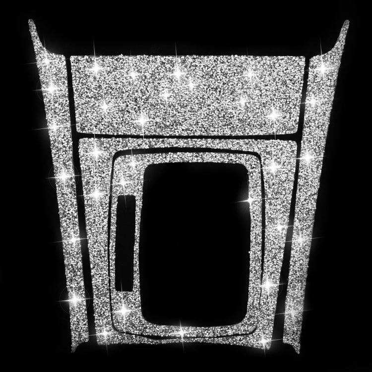 For Mercedes-Benz C-class W204 2007-2013 Car Gear Set Diamond Decorative Sticker, Left-hand Drive - Car Interior Mouldings by PMC TechLife | Online Shopping South Africa | PMC TechLife | Buy Now Pay Later Mobicred