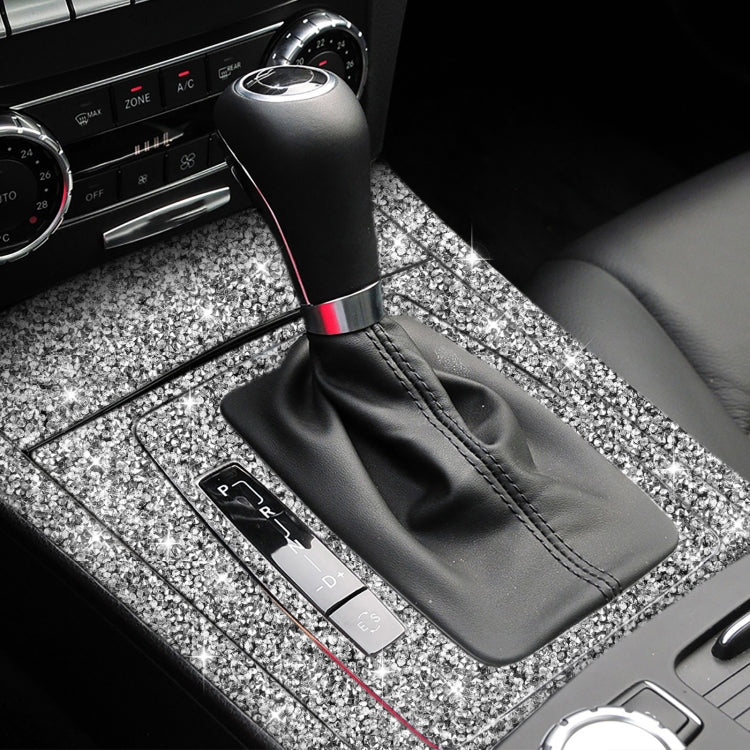 For Mercedes-Benz C-class W204 2007-2013 Car Gear Set Diamond Decorative Sticker, Left-hand Drive - Car Interior Mouldings by PMC TechLife | Online Shopping South Africa | PMC TechLife | Buy Now Pay Later Mobicred