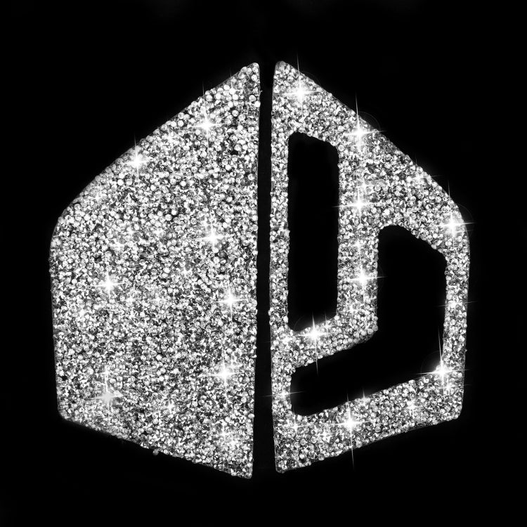 For Mercedes-Benz C-class W204 2007-2013 Car Seat Adjustment A Diamond Decorative Sticker, Left-hand Drive - Car Interior Mouldings by PMC TechLife | Online Shopping South Africa | PMC TechLife | Buy Now Pay Later Mobicred