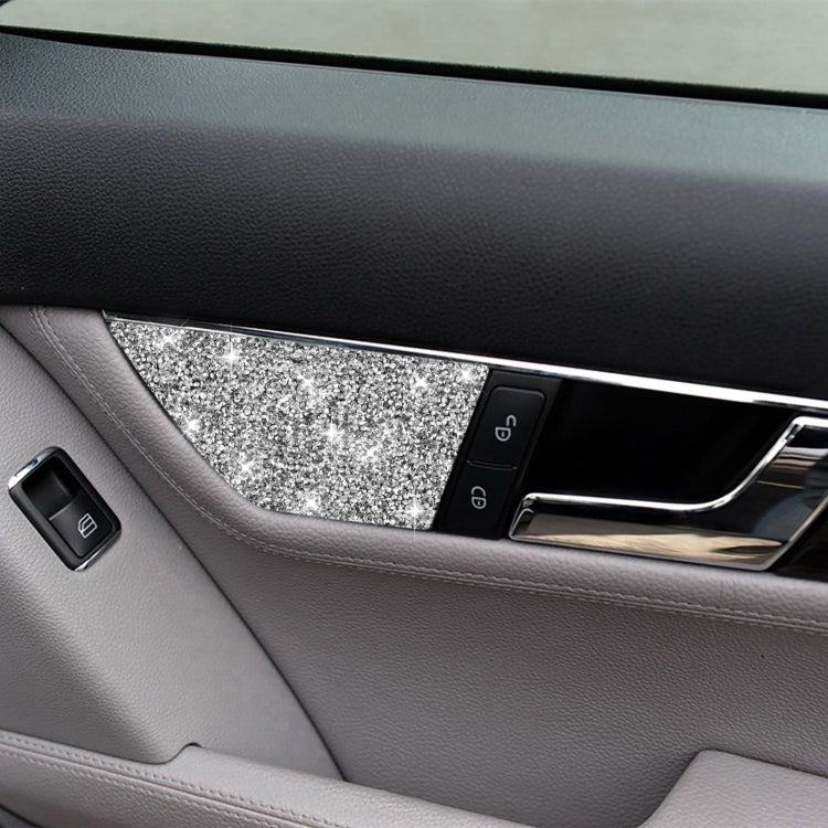 For Mercedes-Benz C-class W204 2007-2013 Car Seat Adjustment A Diamond Decorative Sticker, Left-hand Drive - Car Interior Mouldings by PMC TechLife | Online Shopping South Africa | PMC TechLife | Buy Now Pay Later Mobicred