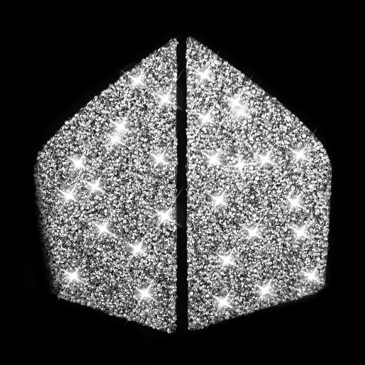 For Mercedes-Benz C-class W204 2007-2013 Car Seat Adjustment C Diamond Decorative Sticker, Left and Right Drive - Car Interior Mouldings by PMC TechLife | Online Shopping South Africa | PMC TechLife | Buy Now Pay Later Mobicred