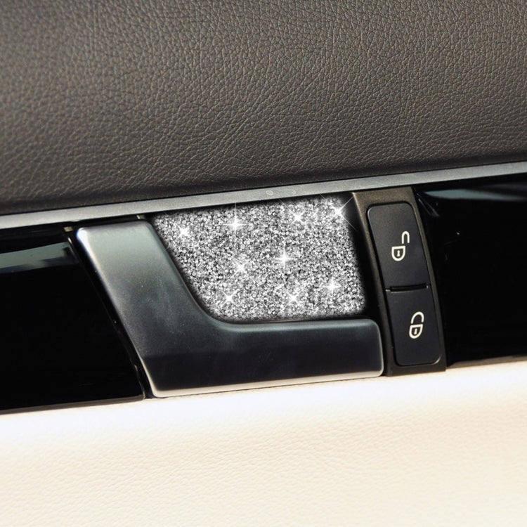 For Mercedes-Benz C-class W204 2007-2013 Car Inside Door Bowl Diamond Decorative Sticker, Left and Right Drive - Car Interior Mouldings by PMC TechLife | Online Shopping South Africa | PMC TechLife | Buy Now Pay Later Mobicred