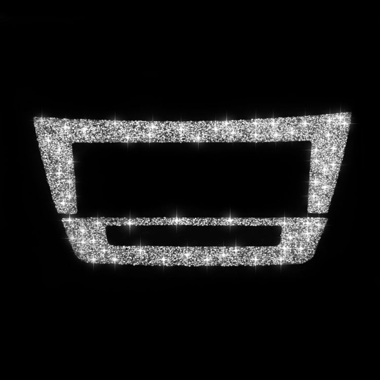 For Mercedes-Benz C-class W204 2011-2013 Car Central Control CD Panel Diamond Decorative Sticker, Left and Right Drive - Car Interior Mouldings by PMC TechLife | Online Shopping South Africa | PMC TechLife | Buy Now Pay Later Mobicred