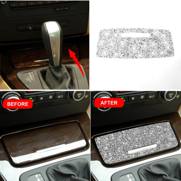 For BMW 3 Series E90 / E92 / E93 2005-2012 Car Ashtray Cover Diamond Decorative Sticker - Car Interior Mouldings by PMC TechLife | Online Shopping South Africa | PMC TechLife | Buy Now Pay Later Mobicred