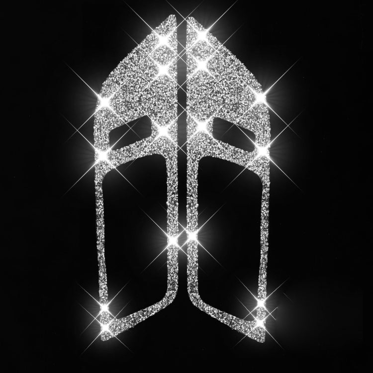 For Ford Mustang 2015-2020 Car Door Inner Handle Panel Diamond Decoration Sticker, Left and Right Drive - Car Interior Mouldings by PMC TechLife | Online Shopping South Africa | PMC TechLife | Buy Now Pay Later Mobicred