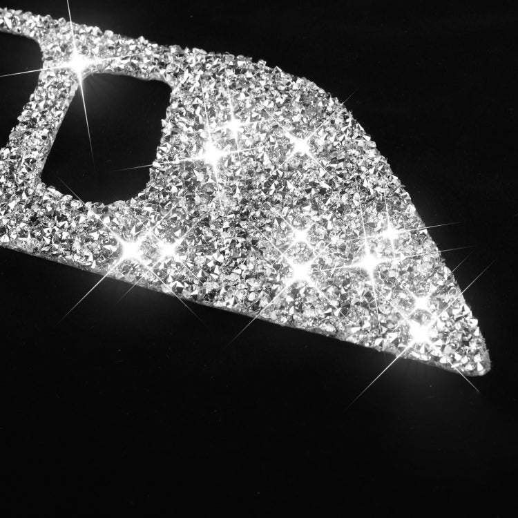 For Ford Mustang 2015-2020 Car Door Inner Handle Panel Diamond Decoration Sticker, Left and Right Drive - Car Interior Mouldings by PMC TechLife | Online Shopping South Africa | PMC TechLife | Buy Now Pay Later Mobicred