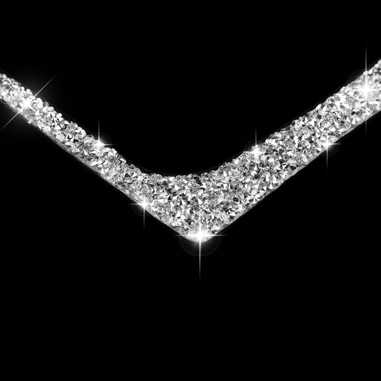 For Ford Mustang 2015-2020 Car Gear Shift Outer Ring Diamond Decoration Sticker, Left and Right Drive - Car Interior Mouldings by PMC TechLife | Online Shopping South Africa | PMC TechLife | Buy Now Pay Later Mobicred