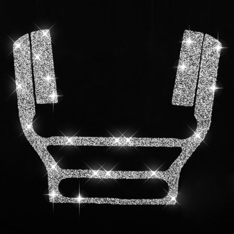 For Ford Mustang 2015-2020 Car Central Control Panel Diamond Decoration Sticker, Left and Right Drive - Car Interior Mouldings by PMC TechLife | Online Shopping South Africa | PMC TechLife | Buy Now Pay Later Mobicred