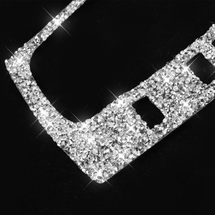 For Honda Civic 2016-2019 Car Gear Button Frame Diamond Decorative Sticker, Left-hand Drive - Car Interior Mouldings by PMC TechLife | Online Shopping South Africa | PMC TechLife | Buy Now Pay Later Mobicred