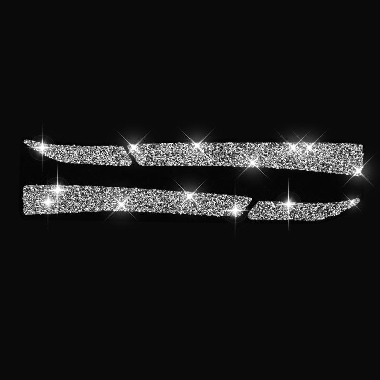 For Ford Mustang 2015-2020 4pcs Car Rearview Mirror Diamond Decoration Sticker, Left and Right Drive - Car Interior Mouldings by PMC TechLife | Online Shopping South Africa | PMC TechLife | Buy Now Pay Later Mobicred