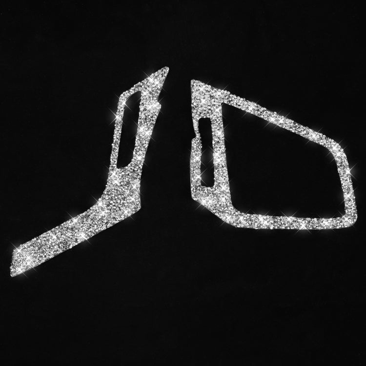 For Honda Civic 2016-2019 Car Left and Right Air Outlets Diamond Decorative Sticker, Left-hand Drive - Car Interior Mouldings by PMC TechLife | Online Shopping South Africa | PMC TechLife | Buy Now Pay Later Mobicred