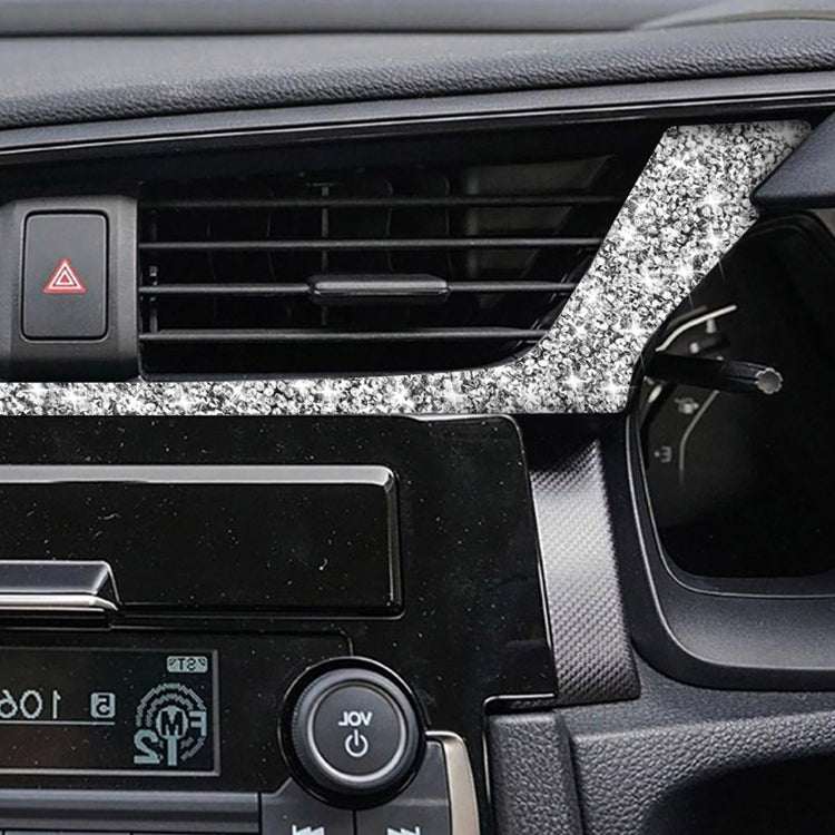 For Honda Civic 2016-2019 Car Central Control Air Outlets Below Diamond Decorative Sticker, Right-hand Drive - free shipping - PMC TechLife - Order now!