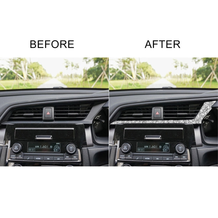 For Honda Civic 2016-2019 Car Central Control Air Outlets Below Diamond Decorative Sticker, Right-hand Drive - free shipping - PMC TechLife - Order now!