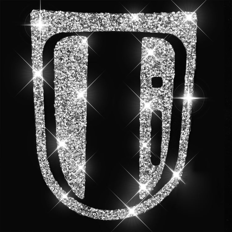 For Ford Mustang 2015-2020 3pcs Car Gear Shift Outer Ring Diamond Decoration Sticker, Right Drive - Car Interior Mouldings by PMC TechLife | Online Shopping South Africa | PMC TechLife | Buy Now Pay Later Mobicred