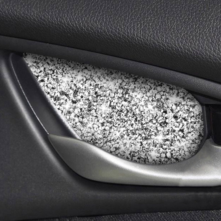 For Honda Civic 2016-2019 Car Inside Door Bowl Diamond Decorative Sticker, Left and Right Drive - Car Interior Mouldings by PMC TechLife | Online Shopping South Africa | PMC TechLife | Buy Now Pay Later Mobicred