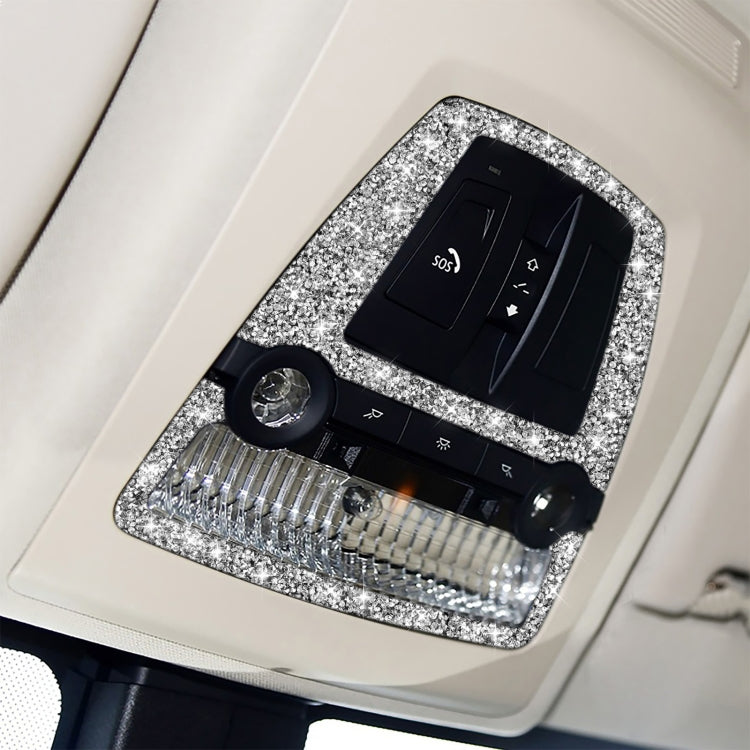 For BMW F10 5 Series 2011-2017 Car Reading Light Panel Diamond Decorative Sticker, Left and Right Drive - Car Interior Mouldings by PMC TechLife | Online Shopping South Africa | PMC TechLife | Buy Now Pay Later Mobicred