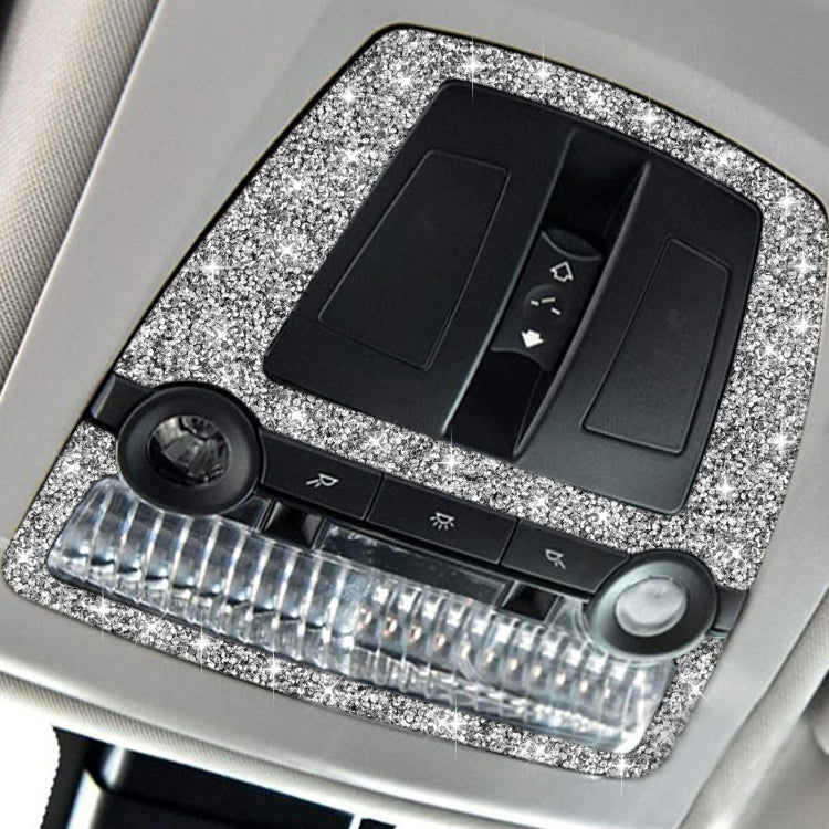 For BMW F10 5 Series 2011-2017 Car Reading Light Panel Diamond Decorative Sticker, Left and Right Drive - Car Interior Mouldings by PMC TechLife | Online Shopping South Africa | PMC TechLife | Buy Now Pay Later Mobicred