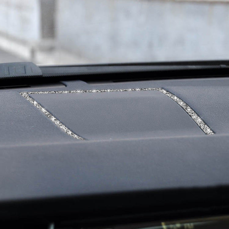 For BMW F07 2010-2016 Car Big Speaker Frame Diamond Decorative Sticker, Left and Right Drive - Car Interior Mouldings by PMC TechLife | Online Shopping South Africa | PMC TechLife | Buy Now Pay Later Mobicred