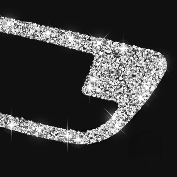 For BMW F10 5 Series 2011-2017 Car Door Handle Frame Diamond Decorative Sticker, Left and Right Drive - Car Interior Mouldings by PMC TechLife | Online Shopping South Africa | PMC TechLife | Buy Now Pay Later Mobicred