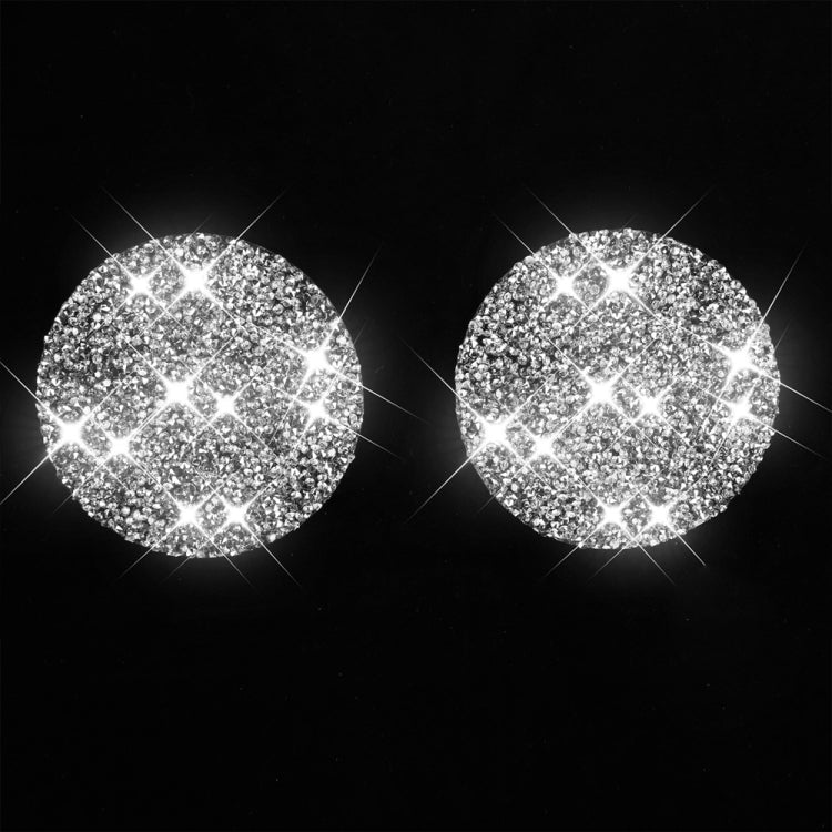 For Ford Mustang 2015-2020 Car Water Cup Holder Base Diamond Decoration Sticker, Left and Right Drive - Car Interior Mouldings by PMC TechLife | Online Shopping South Africa | PMC TechLife | Buy Now Pay Later Mobicred