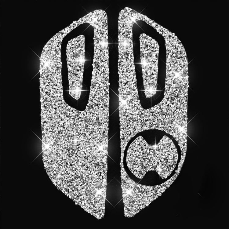 For Ford Mustang 2015-2020 Car Seat Adjustment Button Diamond Decoration Sticker, Left Drive - Car Interior Mouldings by PMC TechLife | Online Shopping South Africa | PMC TechLife | Buy Now Pay Later Mobicred