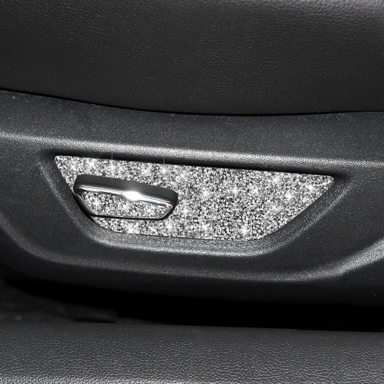 For Ford Mustang 2015-2020 Car Seat Adjustment Button Diamond Decoration Sticker, Right Drive - free shipping - PMC TechLife - Order now!