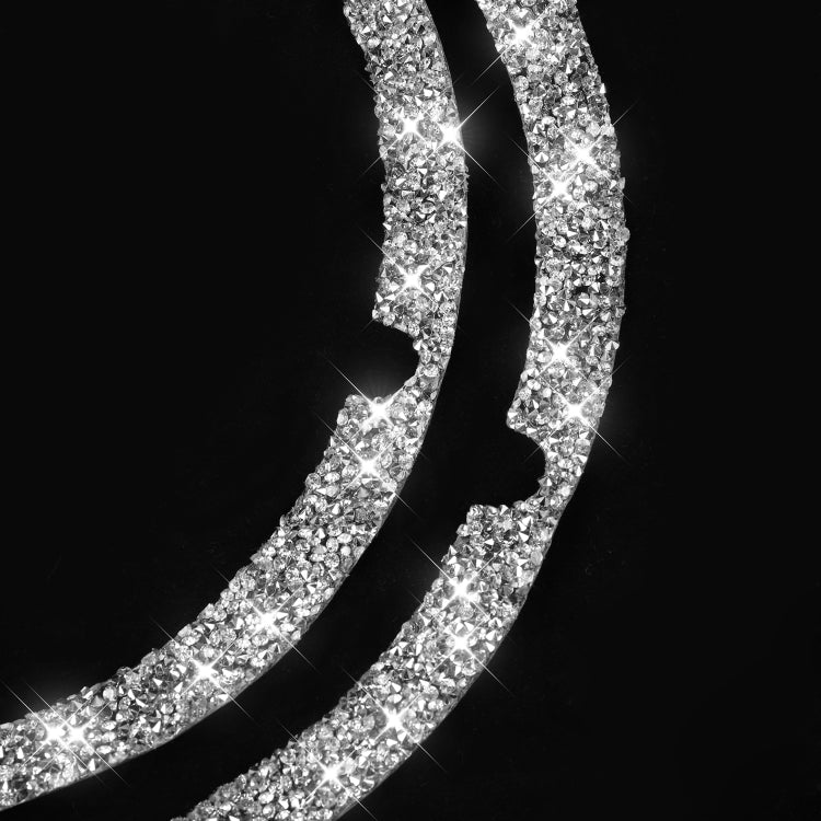 For Nissan 350Z 2003-2009 Car DVD Player Diamond Decorative Sticker,Left and Right Drive Universal - Car Interior Mouldings by PMC TechLife | Online Shopping South Africa | PMC TechLife | Buy Now Pay Later Mobicred