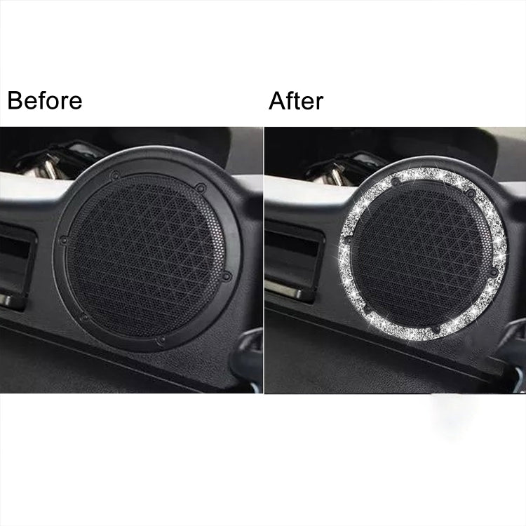 For Nissan 350Z 2003-2009 Car DVD Player Diamond Decorative Sticker,Left and Right Drive Universal - Car Interior Mouldings by PMC TechLife | Online Shopping South Africa | PMC TechLife | Buy Now Pay Later Mobicred