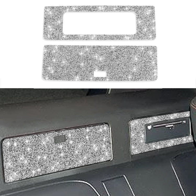 For Nissan 350Z 2003-2009 Car DVD Storage Box Diamond Decorative Sticker,Left and Right Drive Universal - Car Interior Mouldings by PMC TechLife | Online Shopping South Africa | PMC TechLife | Buy Now Pay Later Mobicred
