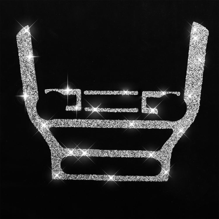 For Ford Mustang 2015-2020 Car Central Control CD Frame Diamond Decoration Sticker, Left and Right Drive - Car Interior Mouldings by PMC TechLife | Online Shopping South Africa | PMC TechLife | Buy Now Pay Later Mobicred