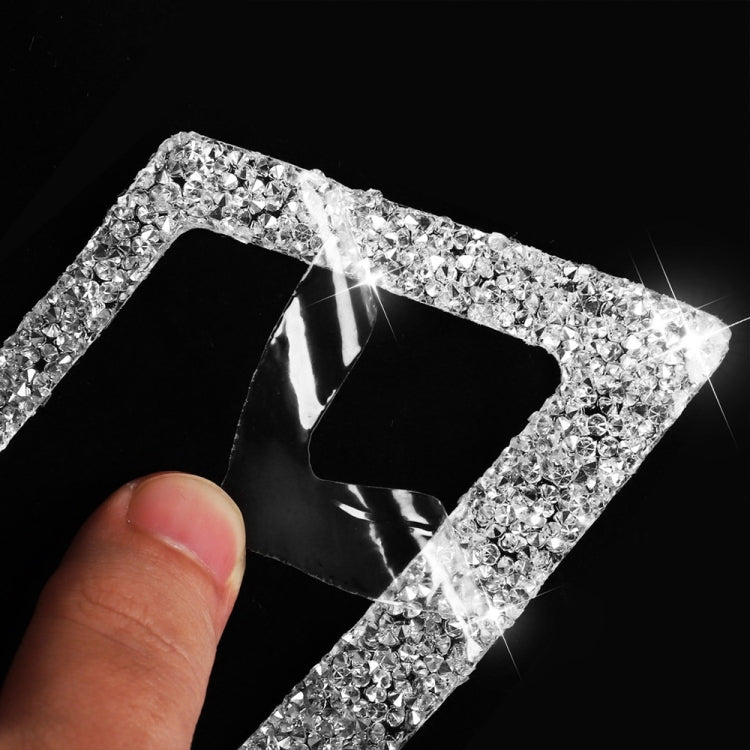 For Ford Mustang 2015-2020 Car Fuel Tank Cap Diamond Decoration Sticker, Left and Right Drive - Car Interior Mouldings by PMC TechLife | Online Shopping South Africa | PMC TechLife | Buy Now Pay Later Mobicred